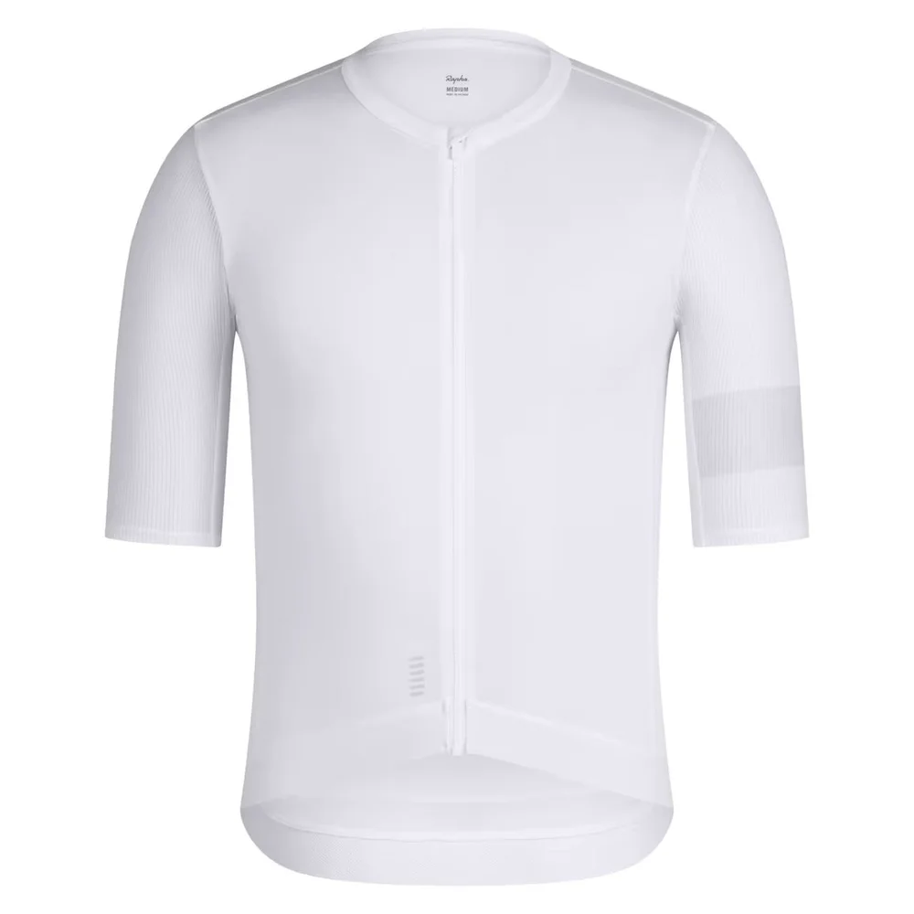 RAPHA Pro Team Jersey II White/Silver Men — Cycle Store Zurich
